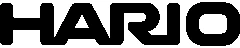 Logo for Hario — japansk kaffeutstyr og glass i høy kvalitet