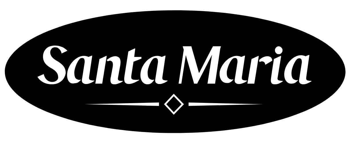 Logo for SANTA M — premium spiritus og barprodukter