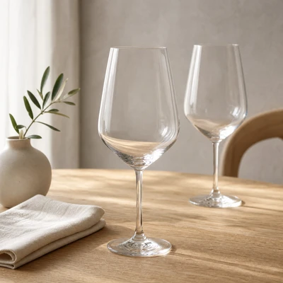 Rødvinsglass