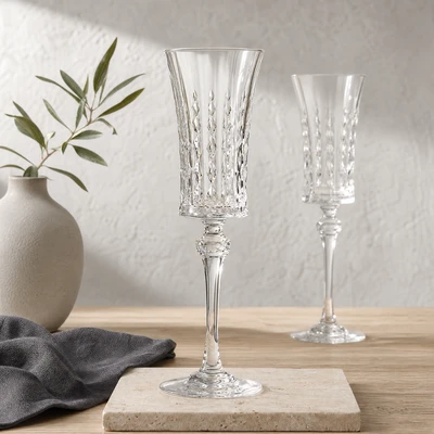 Krystallchampagneglass