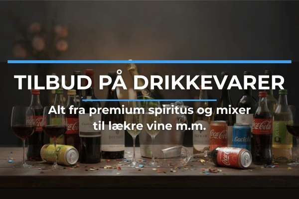 Tilbud på drikkevarer