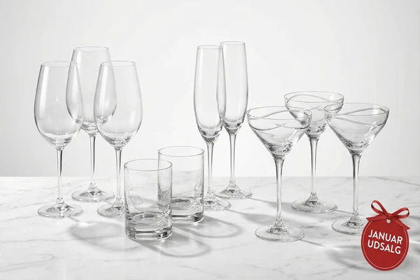 Glass salg