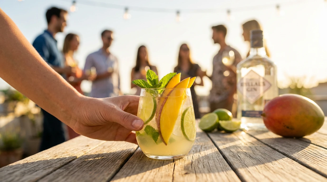 Original Gin Hass oppskrift: Danmarks populære mango-cocktail