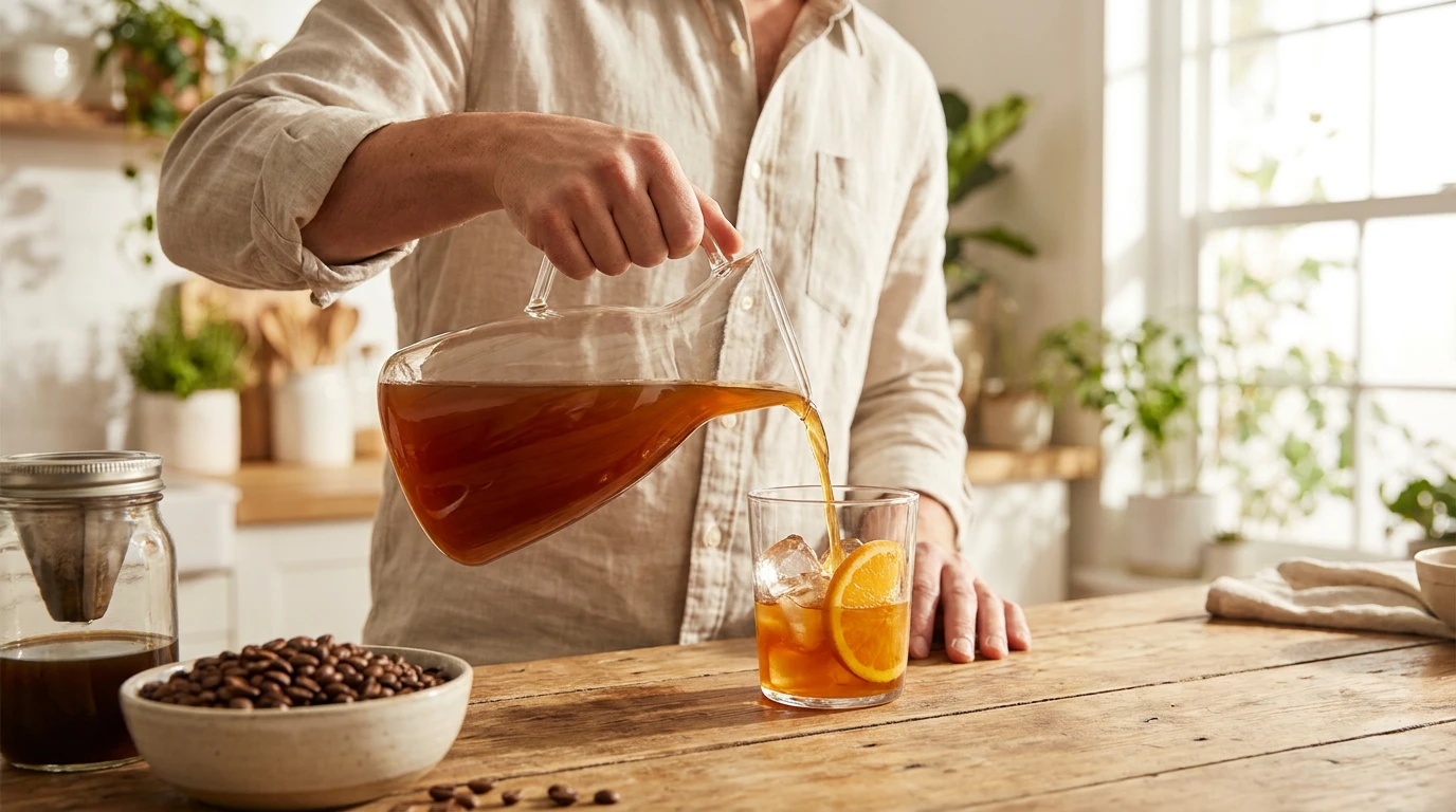Cold brew kaffeguide: Slik lager du den perfekte cold brew