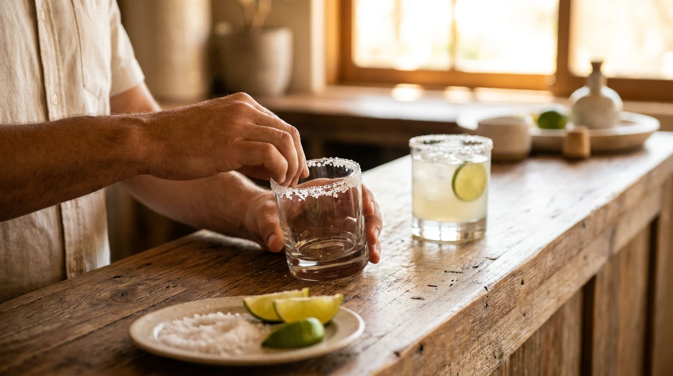 Cocktail salt rim guide: Slik lager du den perfekte saltkanten