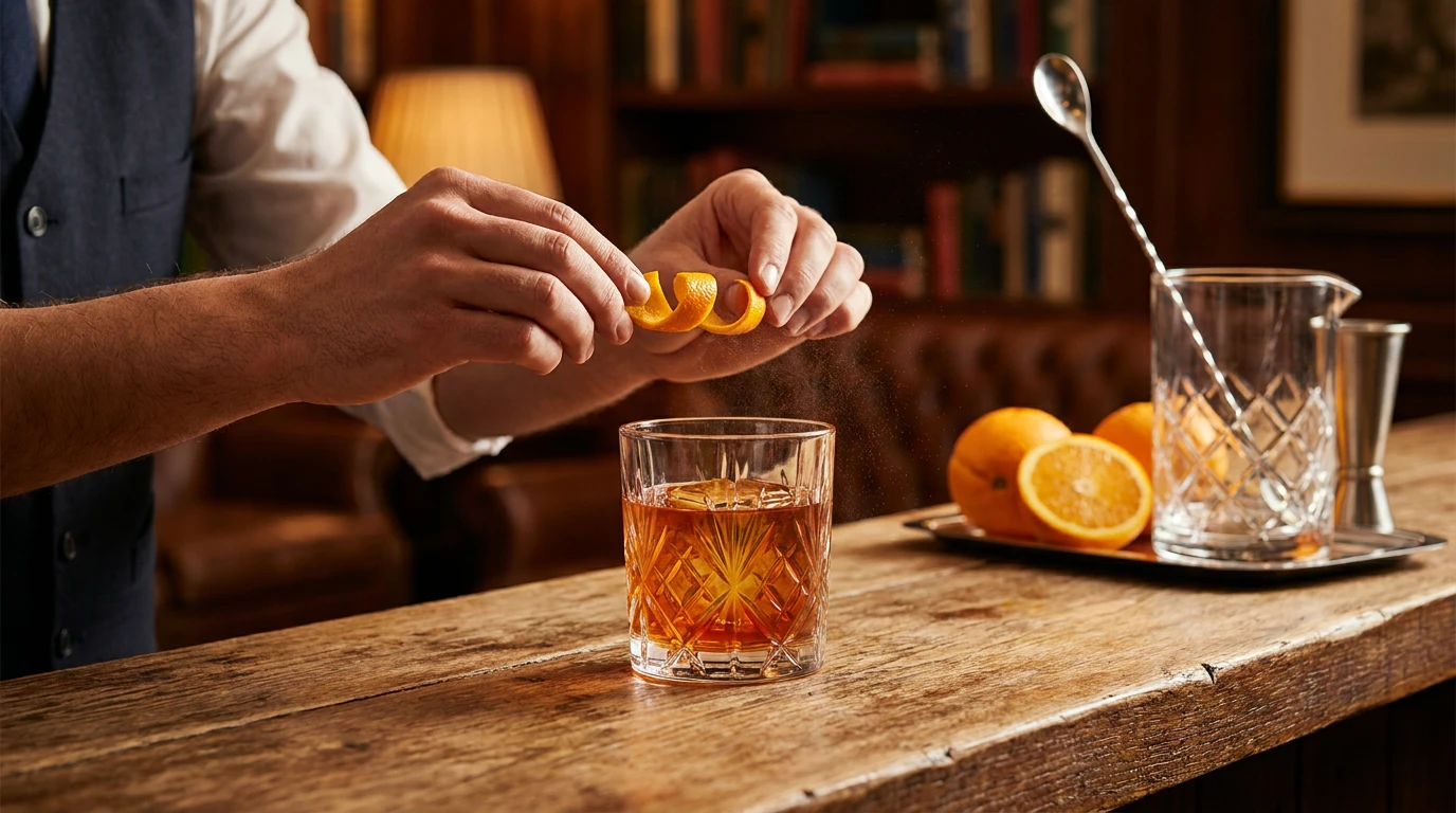 Appelsinskall-garnish: Lær å lage den perfekte appelsintwisten