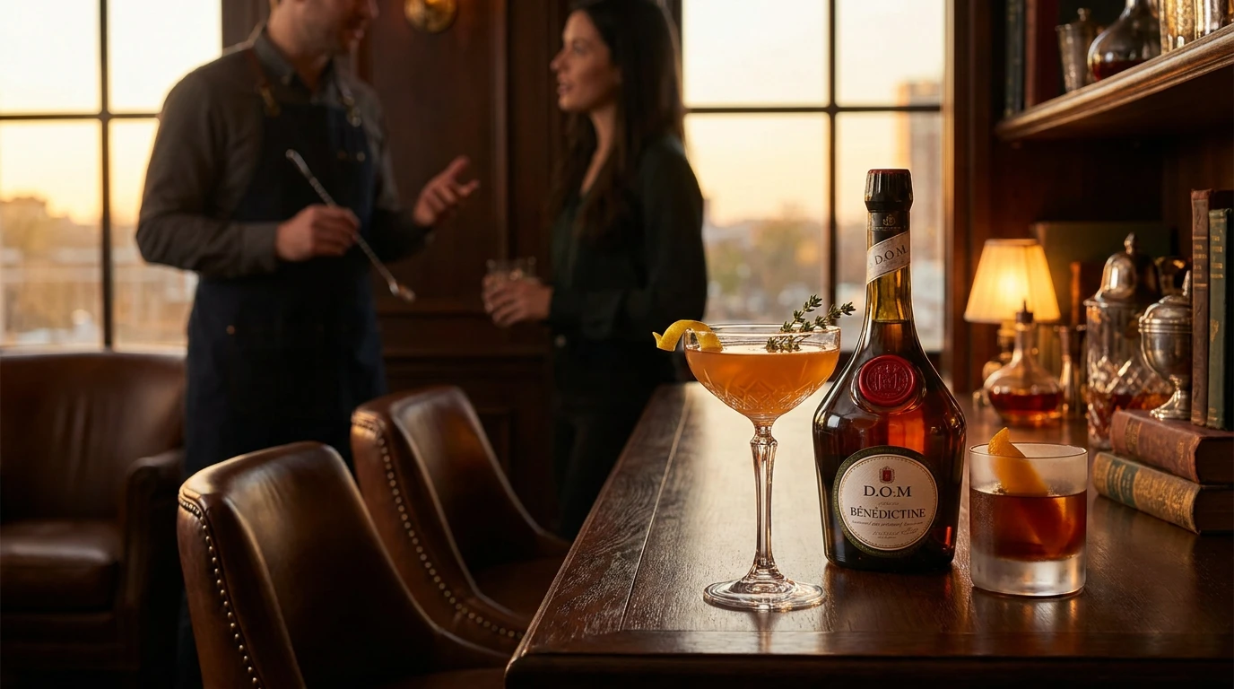 Benedictine Guide: Historien og de Beste Cocktailoppskriftene