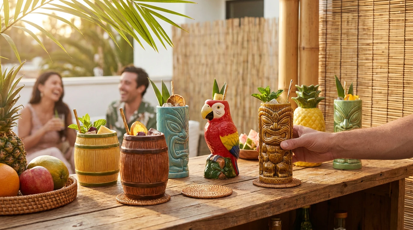 Tiki glass guide: Skap den rette stemningen med flotte tikiglass