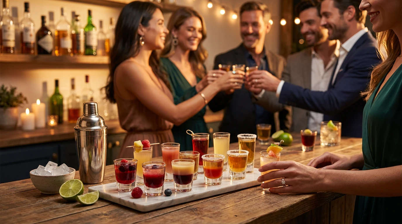 Shots guide: De kuleste oppskriftene til din neste fest