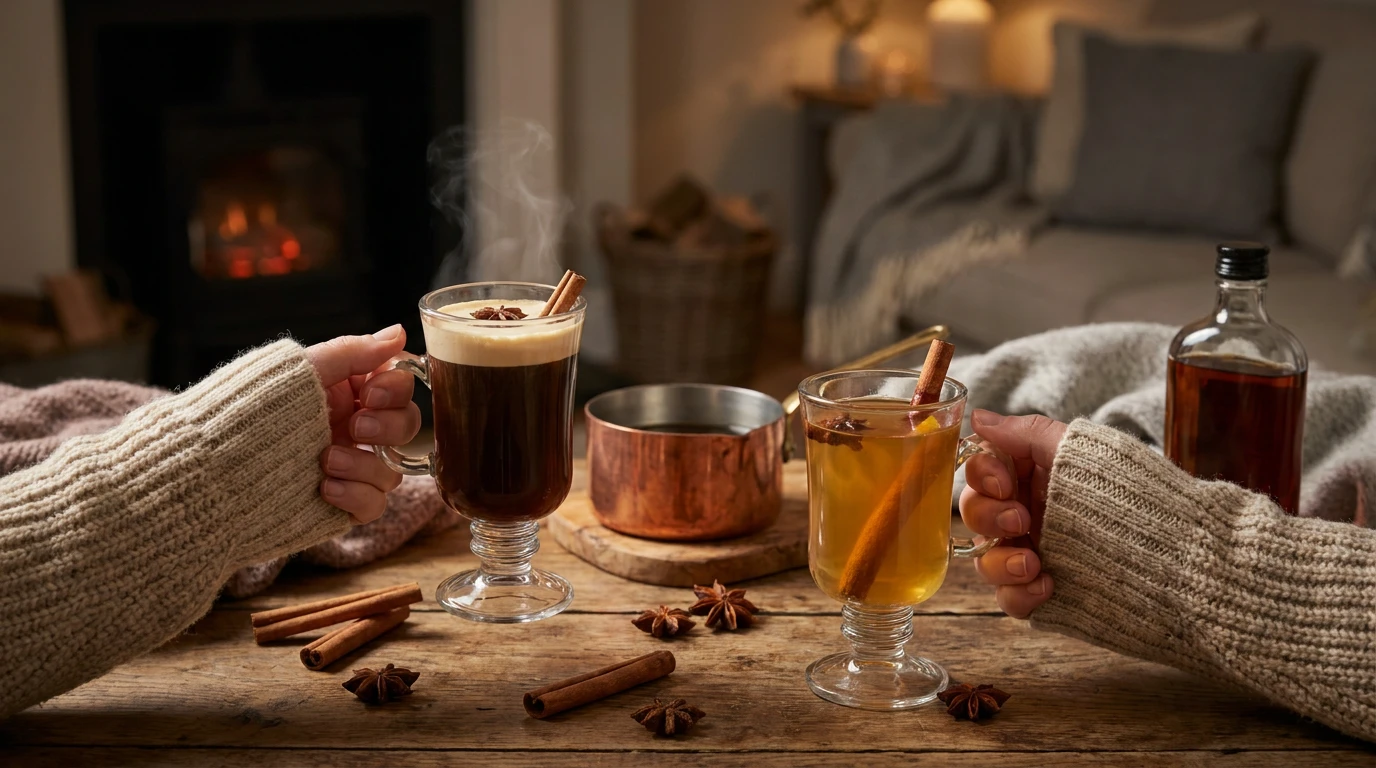 Varme cocktails til kalde kvelder