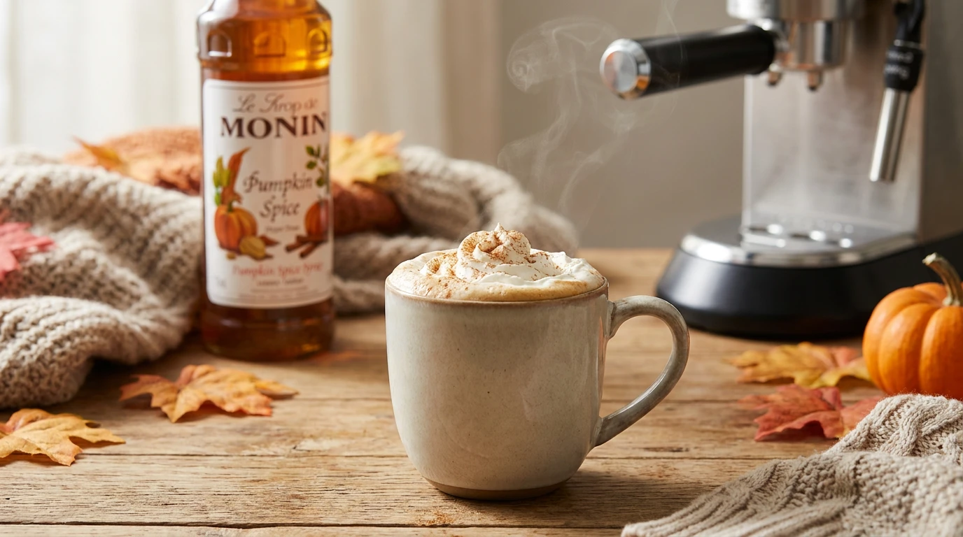 Pumpkin Spice Latte med Monin Pumpkin Spice