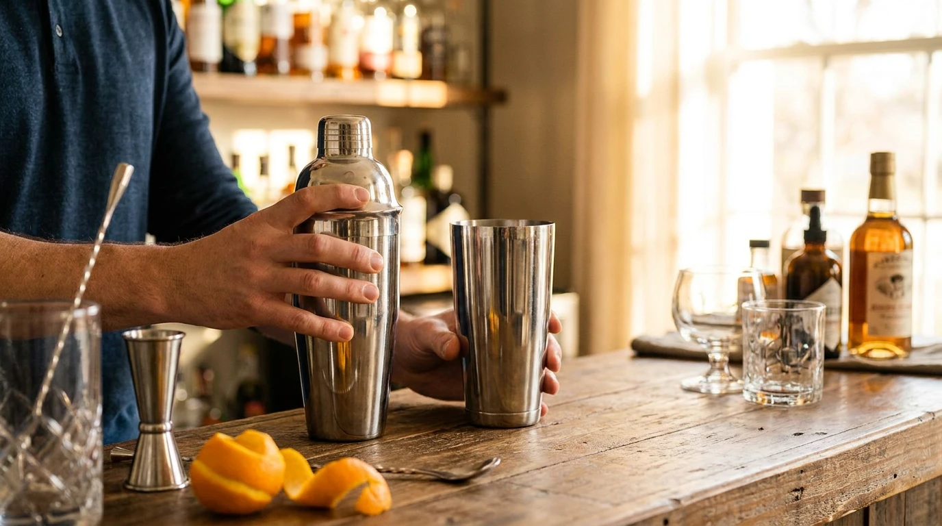 anbefalinger til en god cocktailshaker for hjemmebruk?