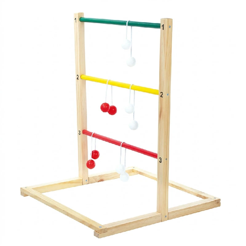 Stigegolf med 2x3 sett baller 54,5 x 60 x 75 cm 8002496 by HAAHR & CO color Svart