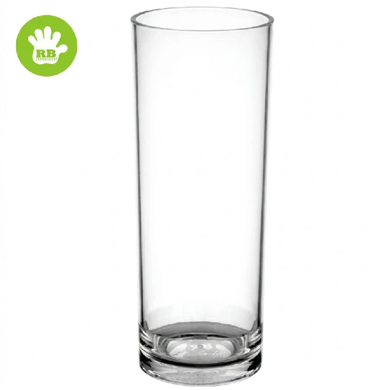 Longdrinkglass 30 cl i polykarbonat FAN33-T by Rbdrinks color Svart
