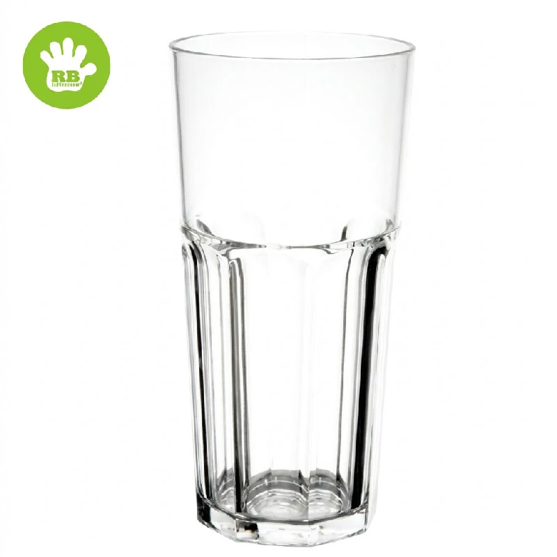 Retroglass 50 cl i polykarbonat GR50-T  color Svart