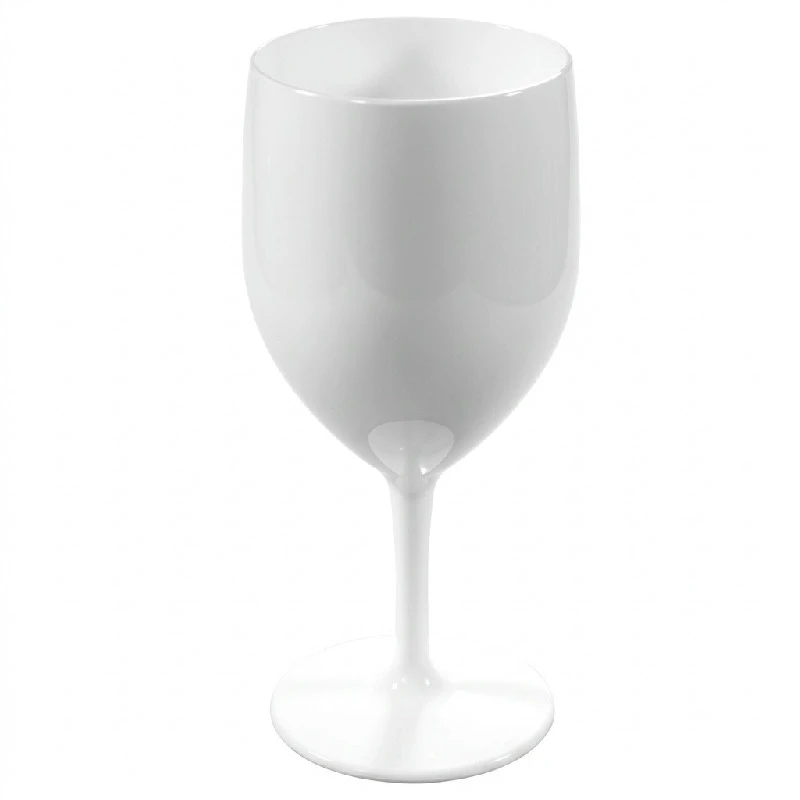 Vinglass hvit 25 cl i polykarbonat VN25-B by BF10 color Vit