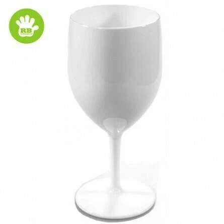Vinglass hvit 25 cl i polykarbonat VN25-B by BF10 color Vit
