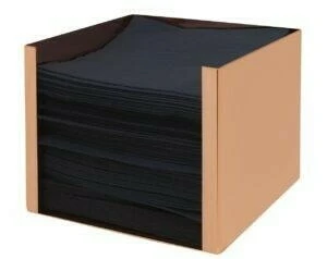 Serviettholder i kobberfinish - 13x13x10,1 cm BTBL3475 by Beaumont color Svart