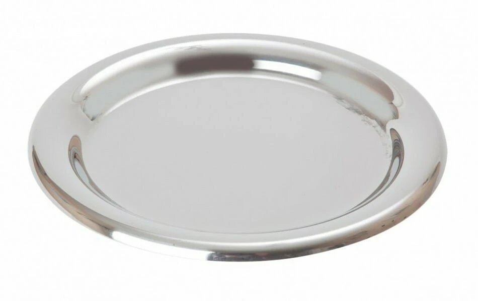 Tipsbrett i rustfritt stål - Ø13,7 cm BTBL3529 by Beaumont color Silver