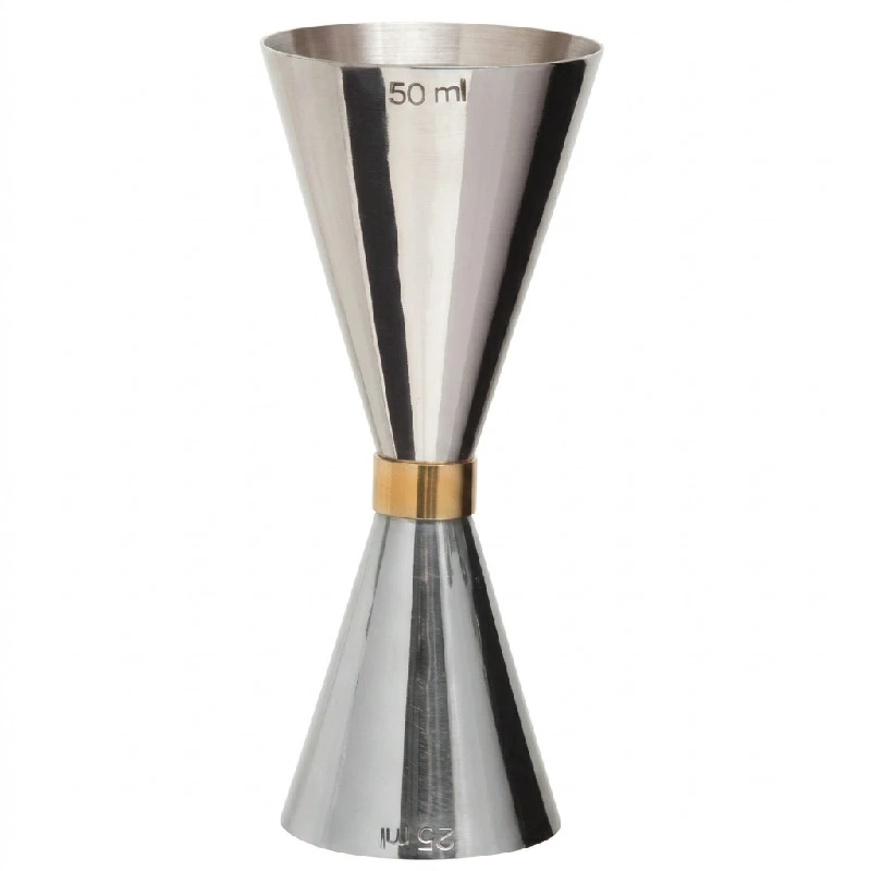 Multimål jigger rustfritt stål - Mezclar Preciso BTBL3180 by Beaumont color Silver