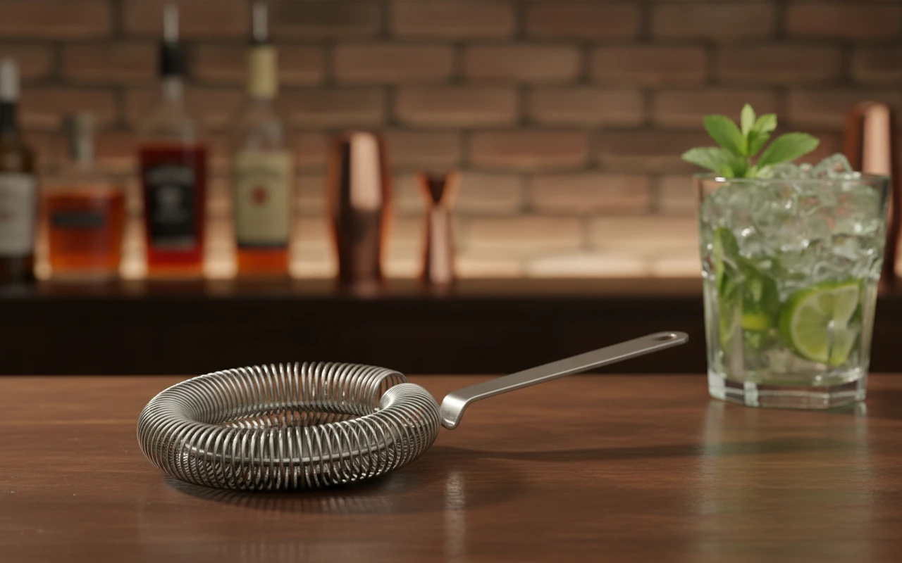 Antikk messing strainer BTBL3363 by Beaumont color Mässing