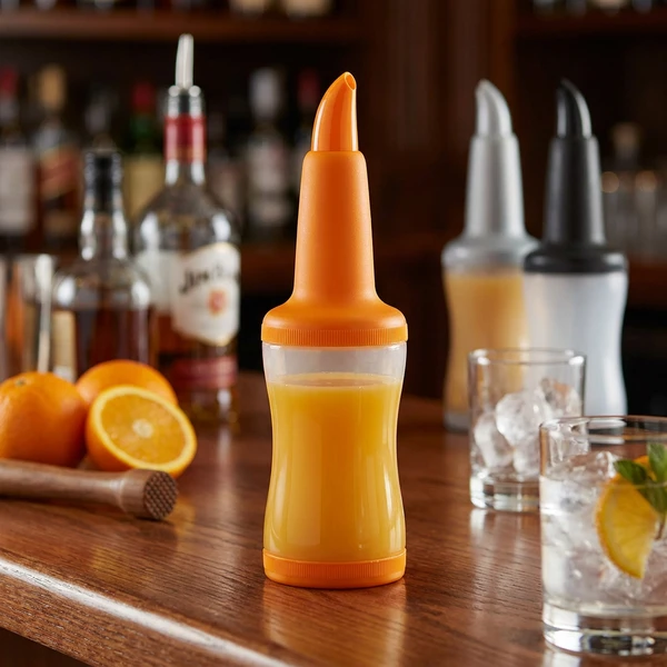 Juicecontainer 1L - Oransje BTBL3320O by Beaumont color Svart