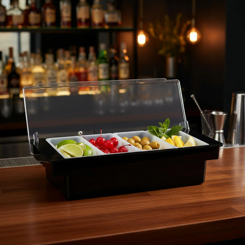 Fruktdispenser - 4 komponenter x 1 pint BTBL3765 by Beaumont color Svart
