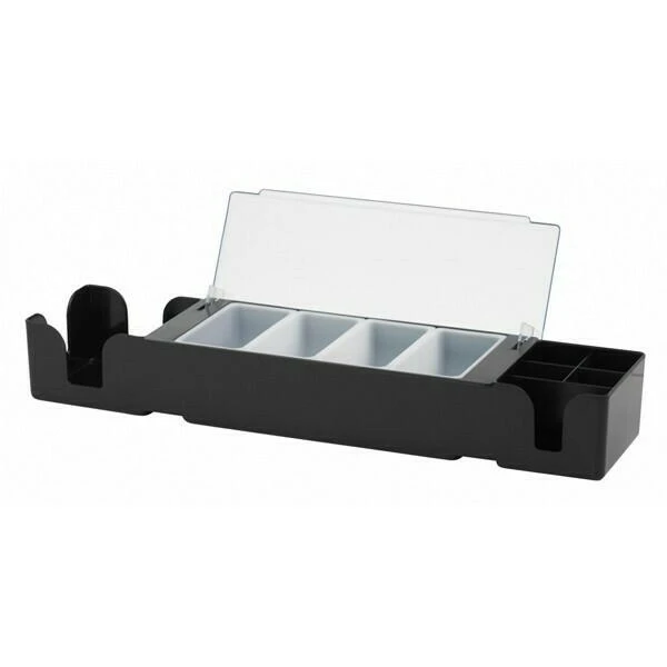 Fruktdispenser – Bar Center 4 rom x 1 pint BTBL3767 by Beaumont color Svart
