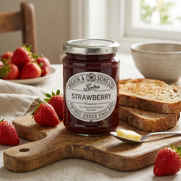 Jordbærmarmelade 340g 71088220 by Tip Tree color Svart