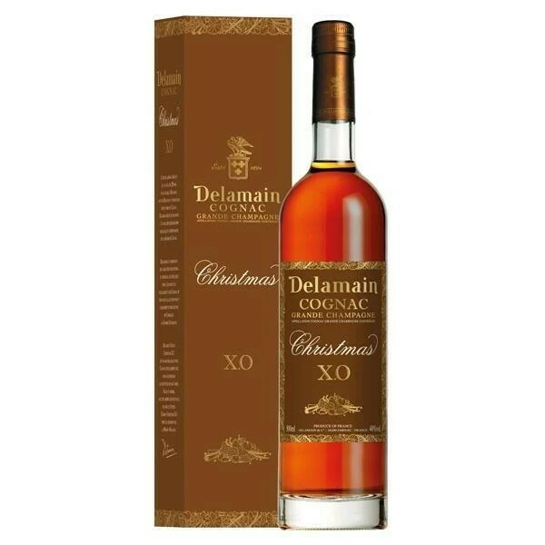 Delamain XO "Christmas" Cognac FL 50 50136 by DELAMAIN color Svart