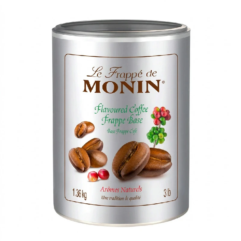 Monin Frappé Kaffe Base, 1,36KG 61001 by MONIN color Svart