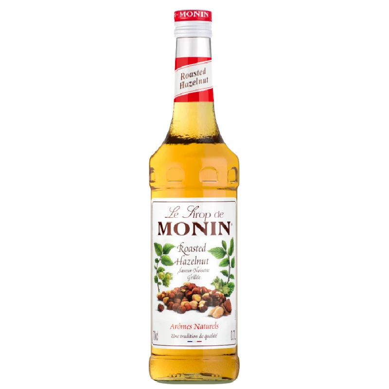 Monin Syrup Roasted Hazelnut / Ristet Hasselnød FL 70 61199 by MONIN color Svart
