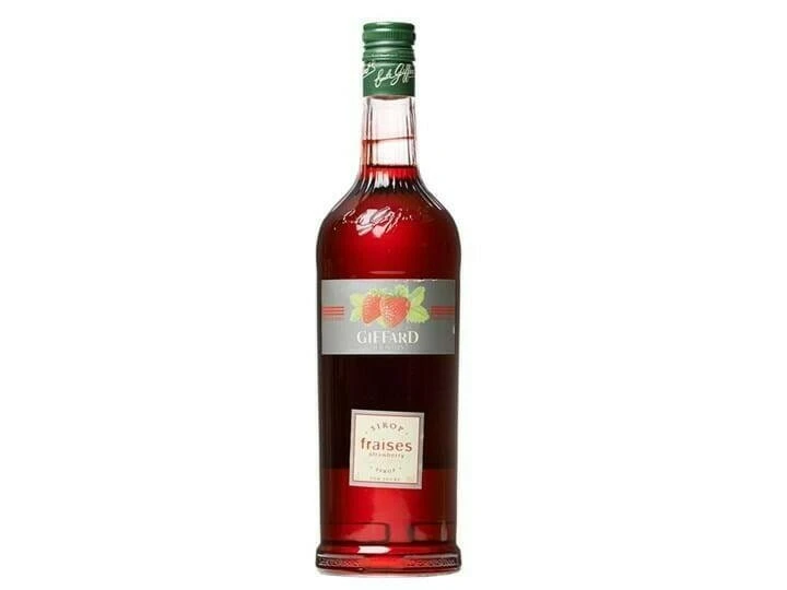 Giffard Jordbærsirup 100 cl 61200 by GIFFARD color Svart