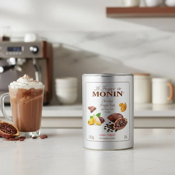Monin Frappé Chocolate Base, 1,36KG 61202 by MONIN color Svart