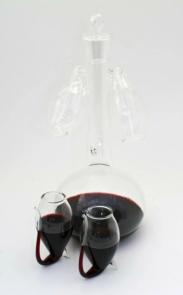 Port Dekanter & Sipper Set Vinology BS/PS5 by Vinology color Svart