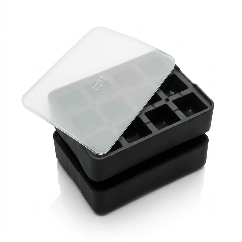 Isbitbrett til terninger 4x4 cm LU240710 by LURch color Svart