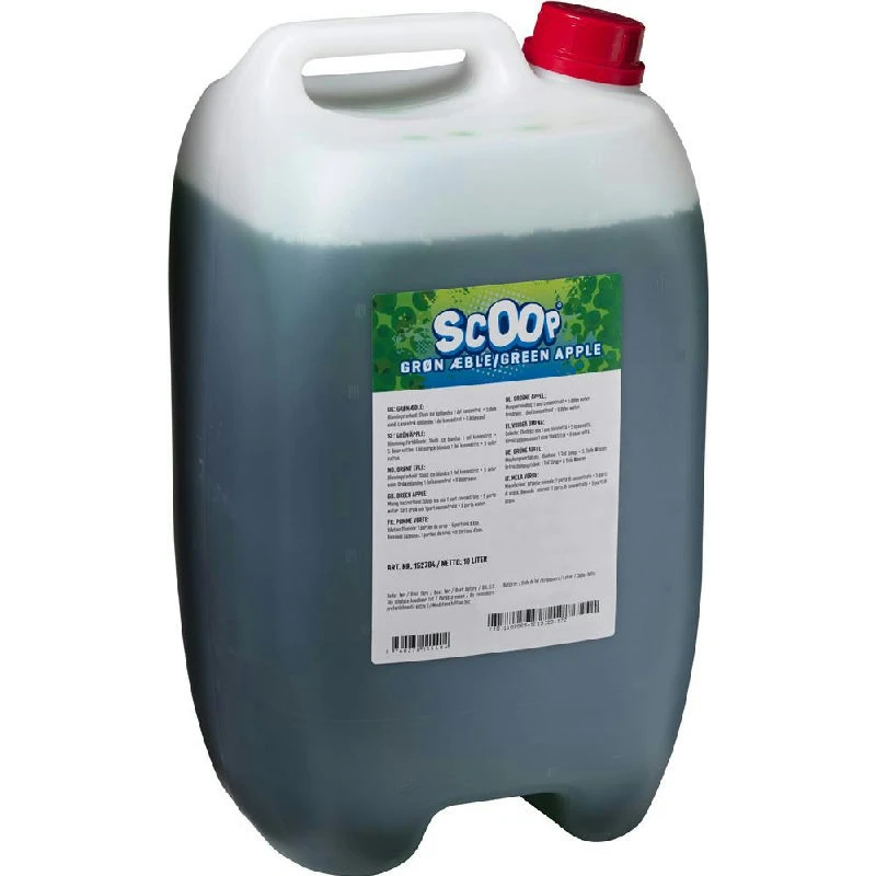 Scoop Slushice Konsentrat Grønt Eple 10L 65135 by SCOOP color Grön