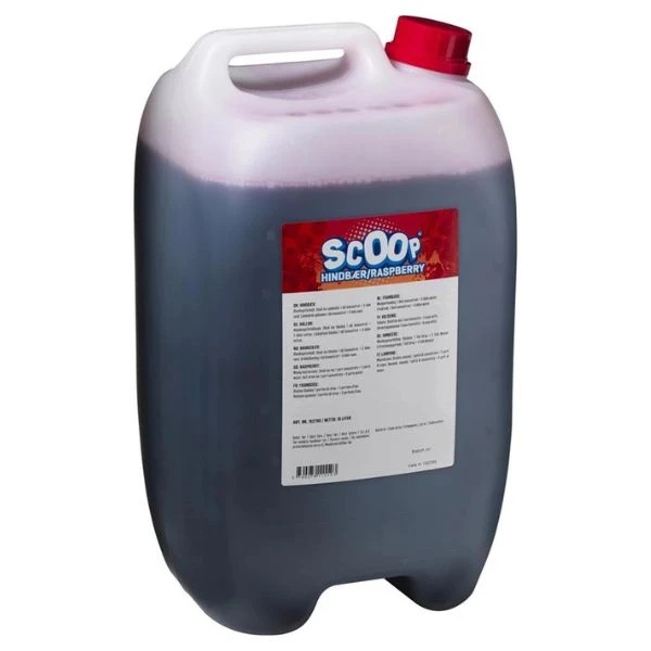 Scoop Slushice Konsentrat Bringebær, 10L 65136 by SCOOP color Svart