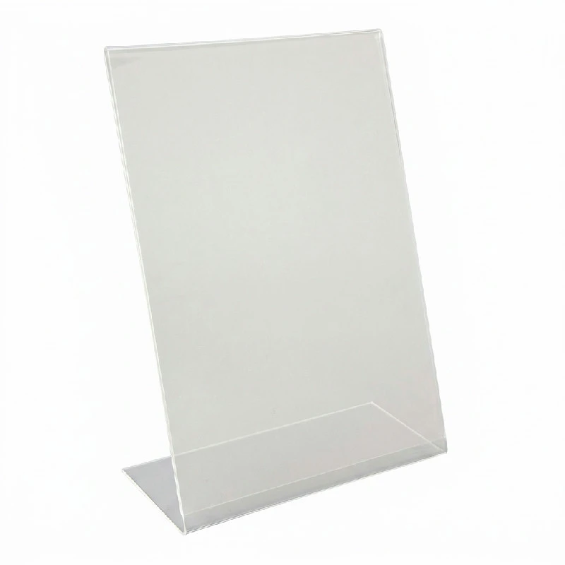 Perspex A4 Menyholder (Vinklet) BTBL3424 by Beaumont color Svart