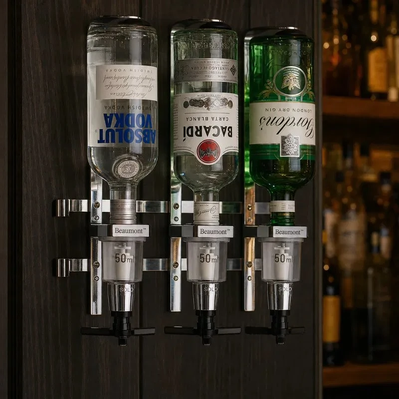 Klassisk Krom Spritmål - 50ml BTBL3099 by Beaumont color Svart