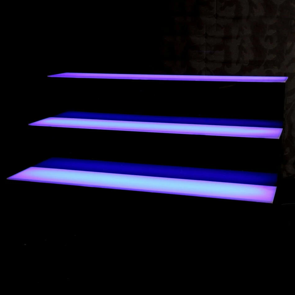 Tre Tier LED Flaske Display Stand 23794 by Drink color Monivärinen