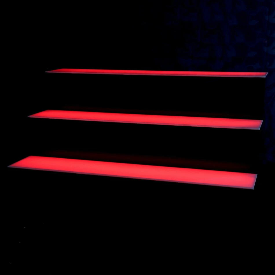 Tre Tier LED Flaske Display Stand 23794 by Drink color Monivärinen