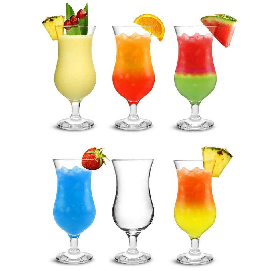 Pina Colada Glass 450ml 6 stk. 19816-38311 by Drink color Helder