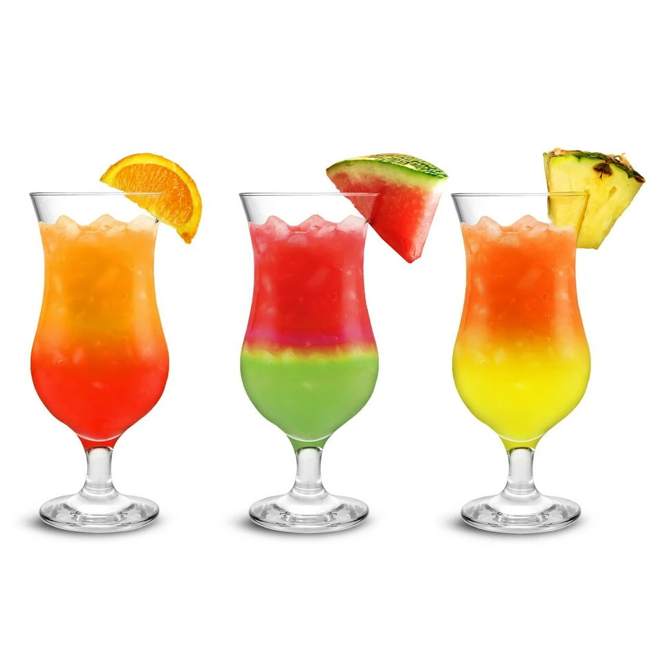 Pina Colada Glass 450ml 6 stk. 19816-38311 by Drink color Helder