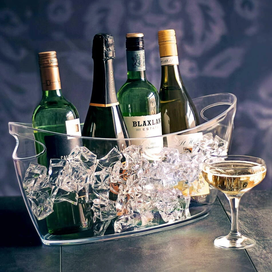Båtformet Party Tub i Plast 6 ltr 22668-42898 by Drink color Helder