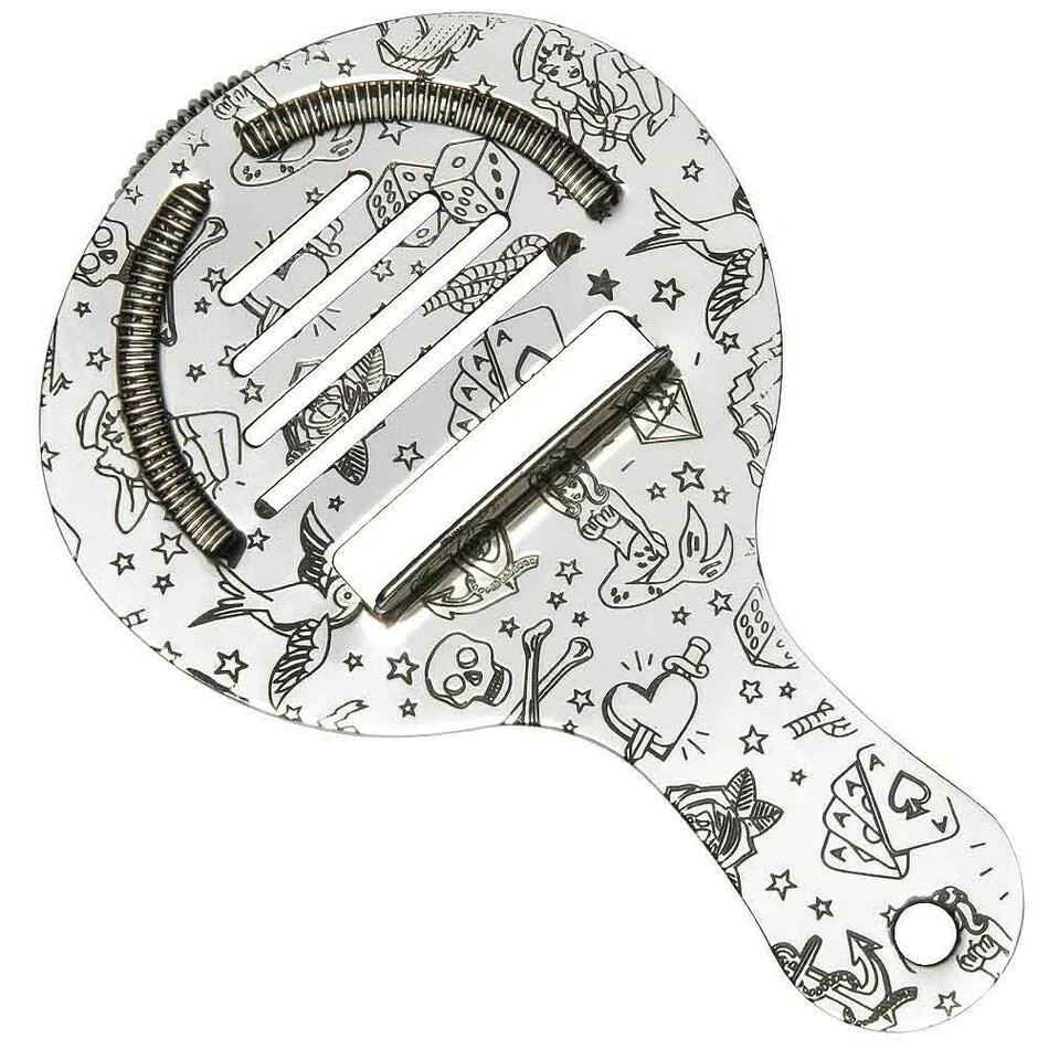 Coley Strainer Tattoo 15.5cm - Urban Bar UB3554 by Urban Bar color Silver