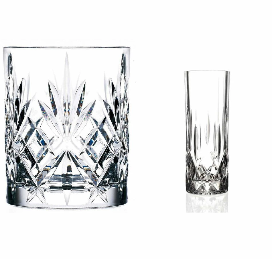 RCR Opera Low- og Highballglass - 12 stk. Glaspakke2 by RCR Glas color Svart