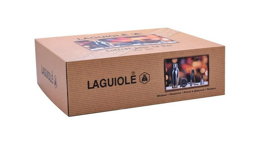 Laguiole barsett i rustfritt stål 40268886 by Laguiole color Svart