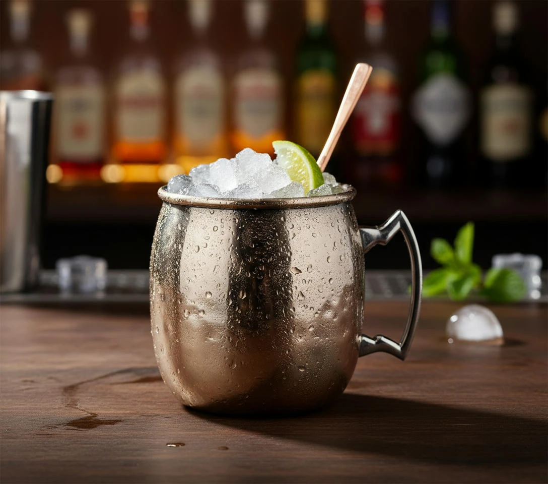 Moscow Mule-krus - Antikk messing BTBL3656 by Beaumont color Mässing