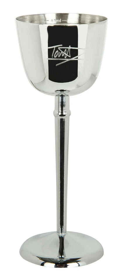 The Grail jigger cup 25/50 ml BTBL3662 by Beaumont color Silver